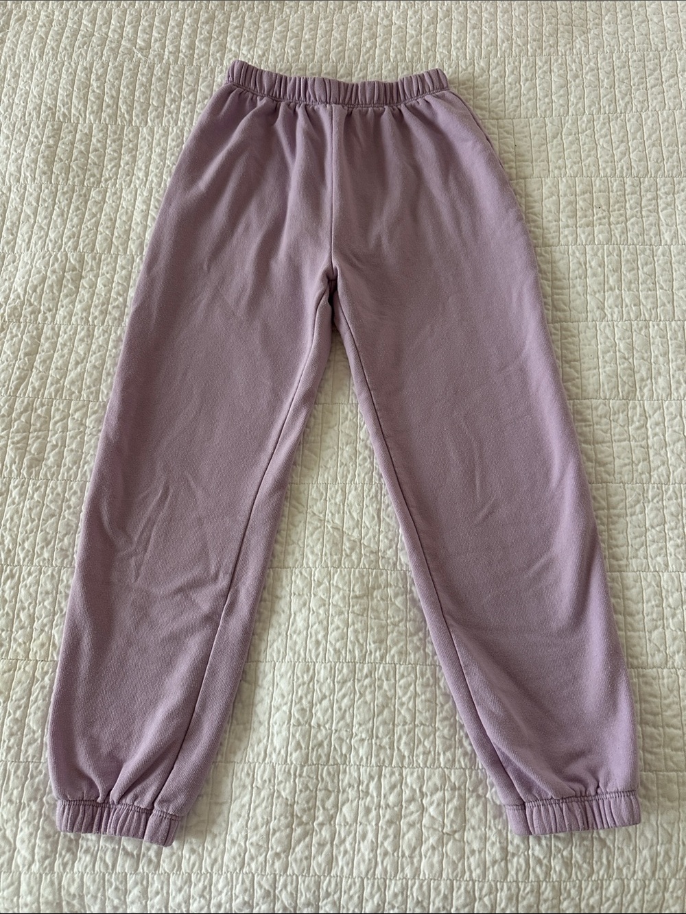 btween Lavender Purple Kids Fleece Joggers